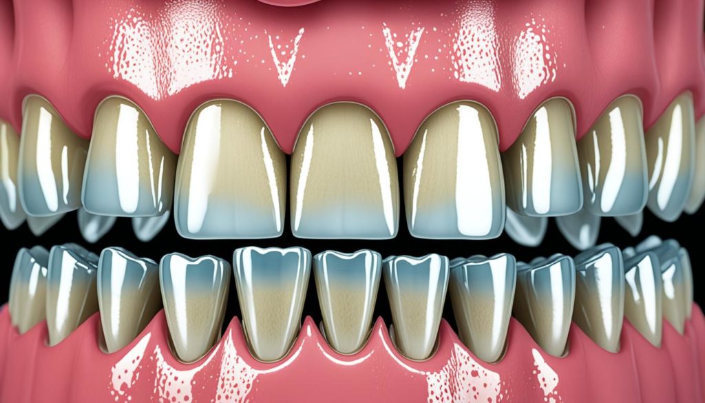 durchsichtige zähne